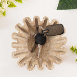 Travertine Ruffle Bowl For Fruits & Jewelry - Scalloped Bowl Home Decor & Gifts